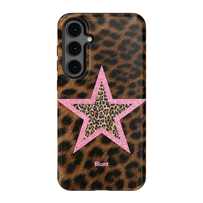 Pink Cheetah Starlette Samsung Case