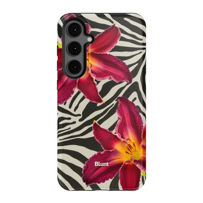 Zebra Lily Samsung Case