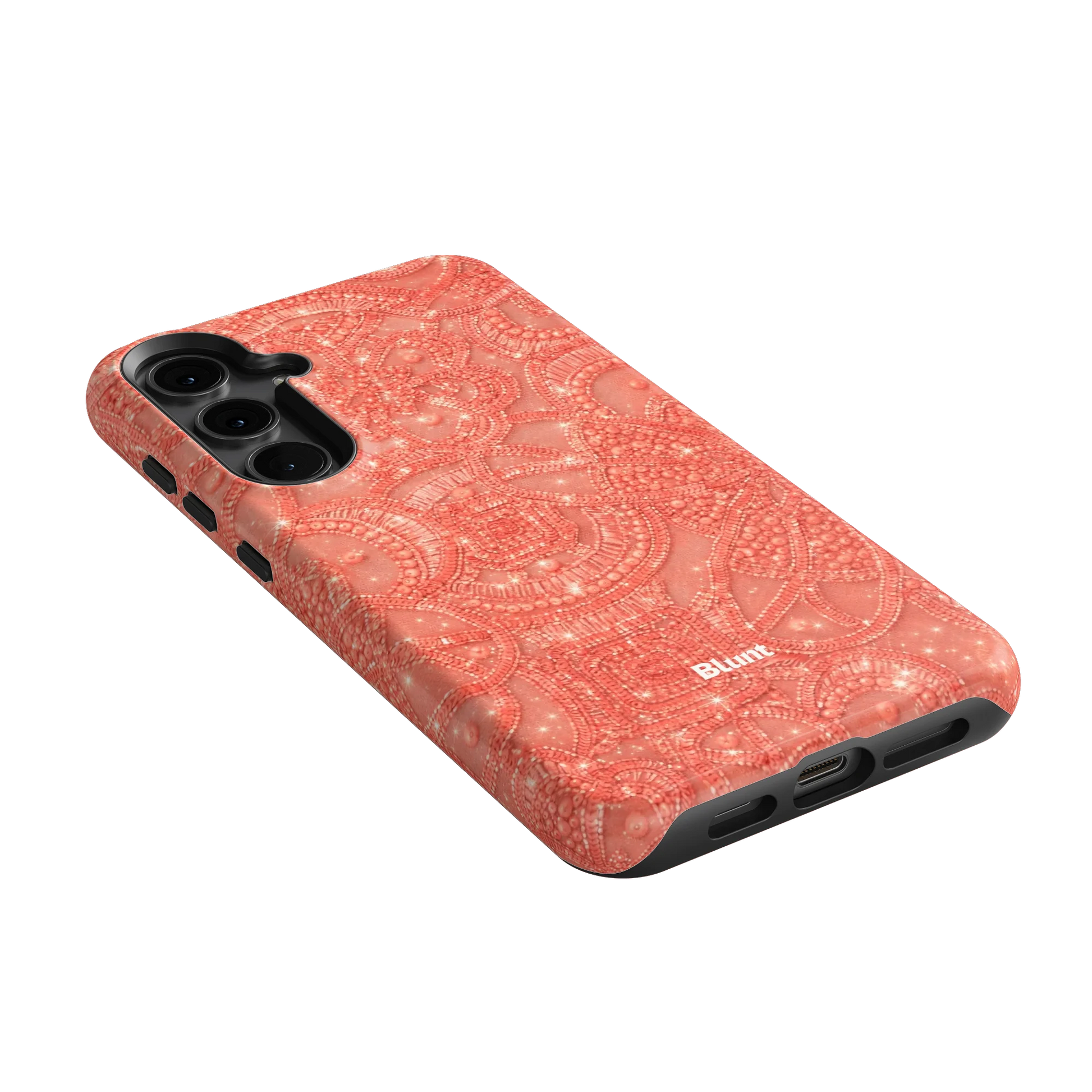 Coral-Glam-samsung-case-Galaxy S24 Plus-2