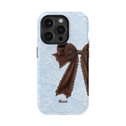 Bleu Bow iPhone Case