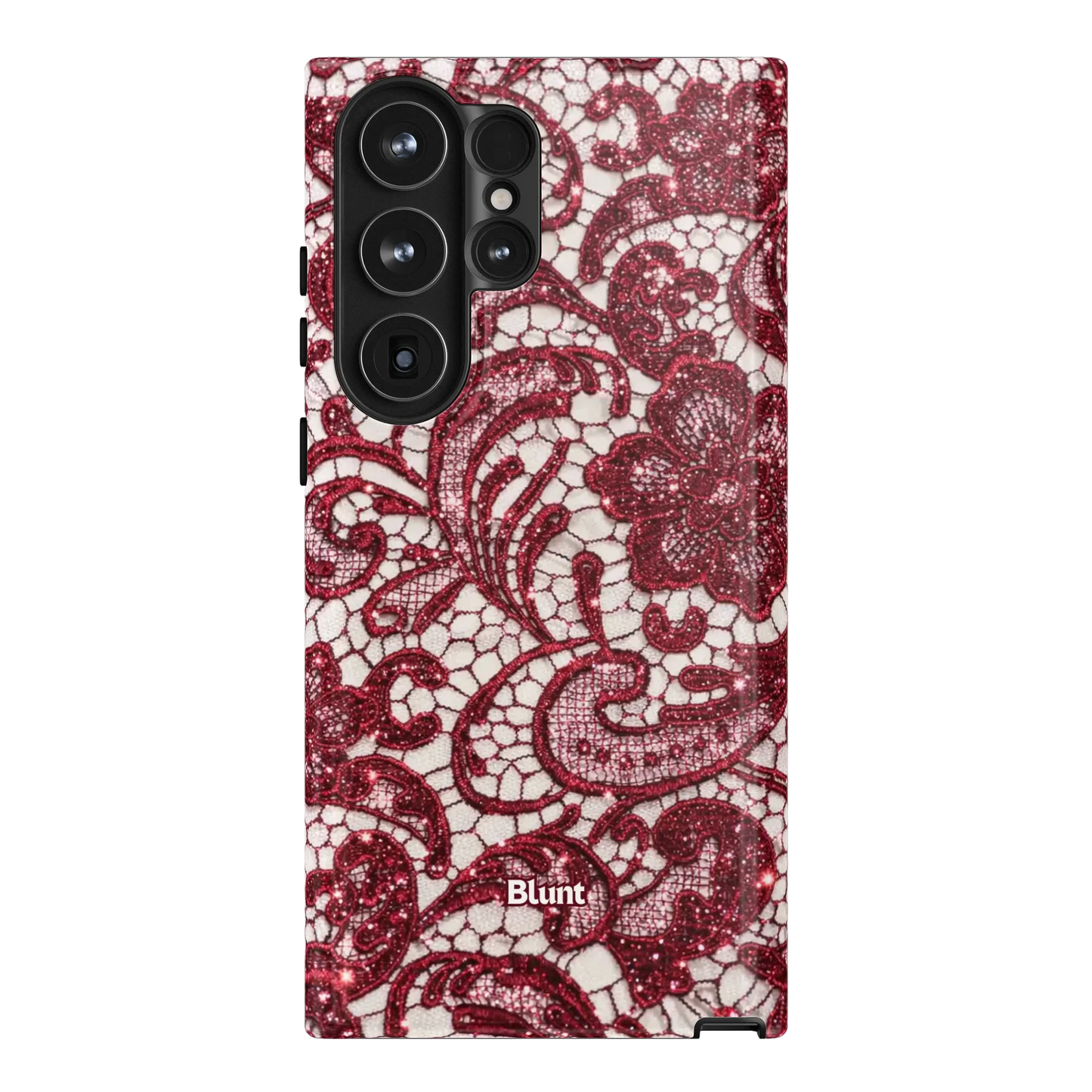 Crimson Lace Samsung Case