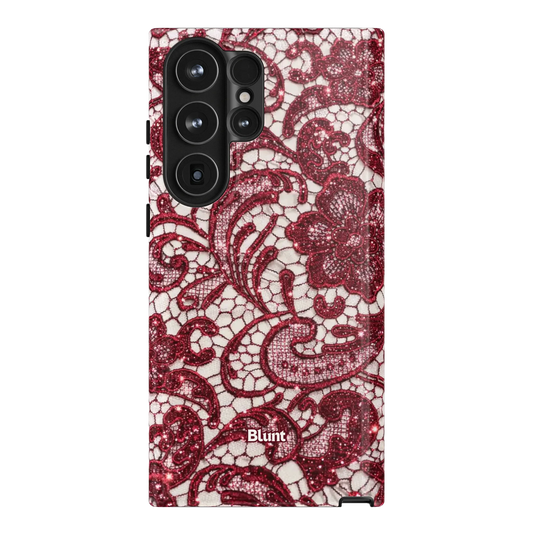 Crimson Lace Samsung Case
