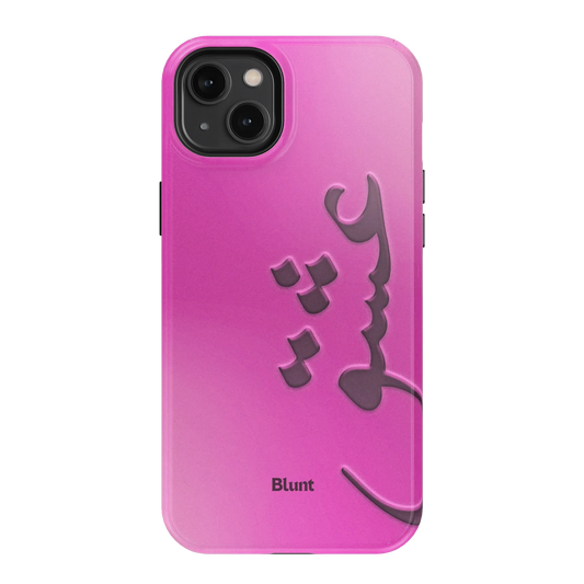 Pink Love iPhone Case