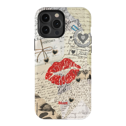 Vintage Kiss iPhone Case