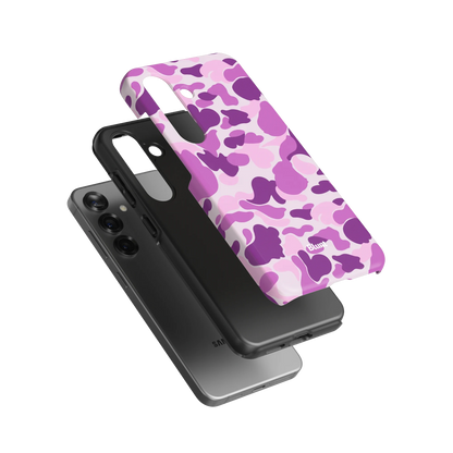 Purple Camo Samsung Case