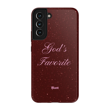 Gods Favorite Burgundy Samsung Case