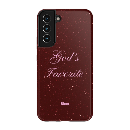 Gods Favorite Burgundy Samsung Case