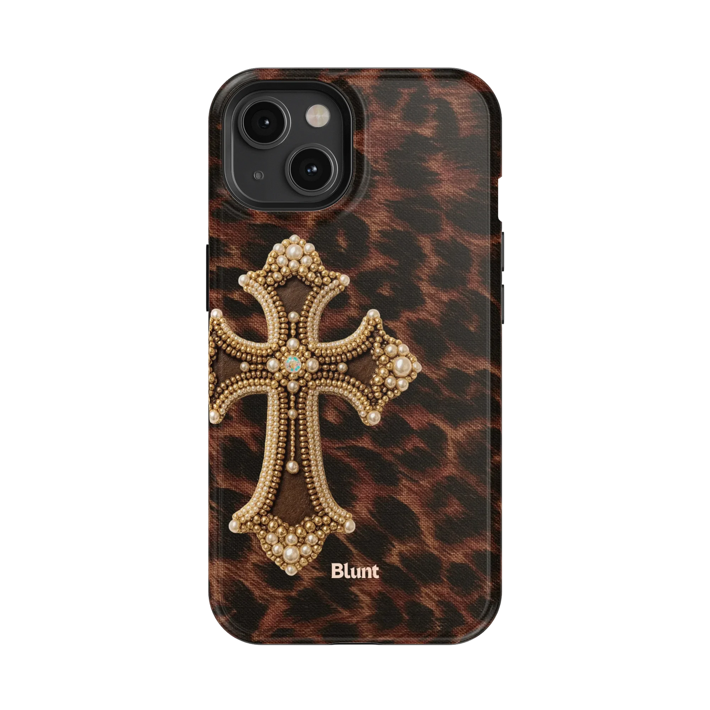 Bedazzled Cross iPhone Case