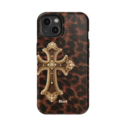 Bedazzled Cross iPhone Case