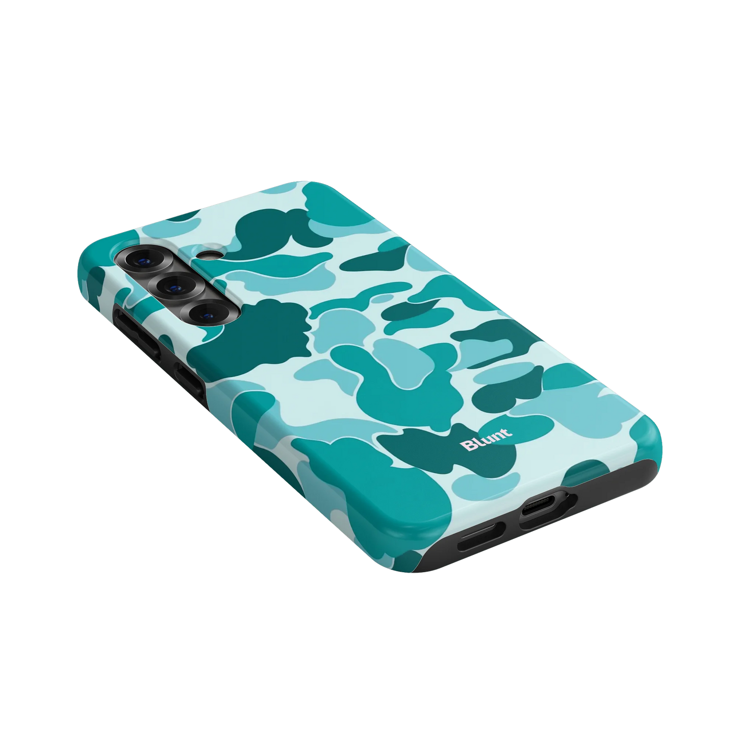Aqua Camo Samsung Case