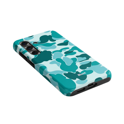 Aqua Camo Samsung Case