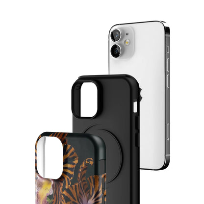 Jungle-Fleur-iphone-case-iPhone 12 Mini-3