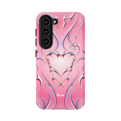 Bubble Heart Samsung Case