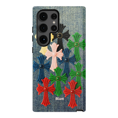 Cross Stitch Samsung Case