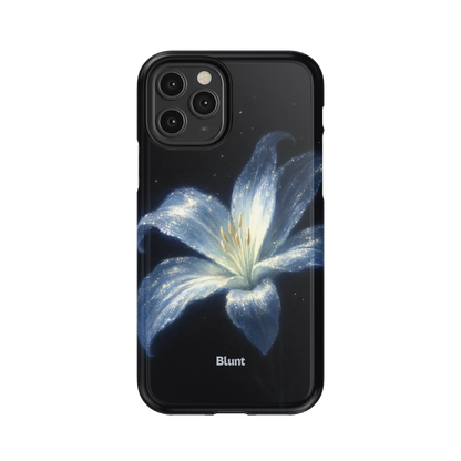 Blue Lilly iPhone Case