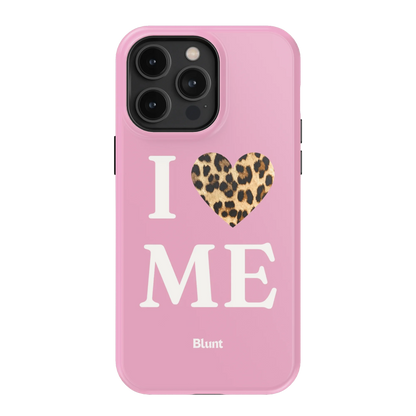 Pink I Love Me iPhone Case