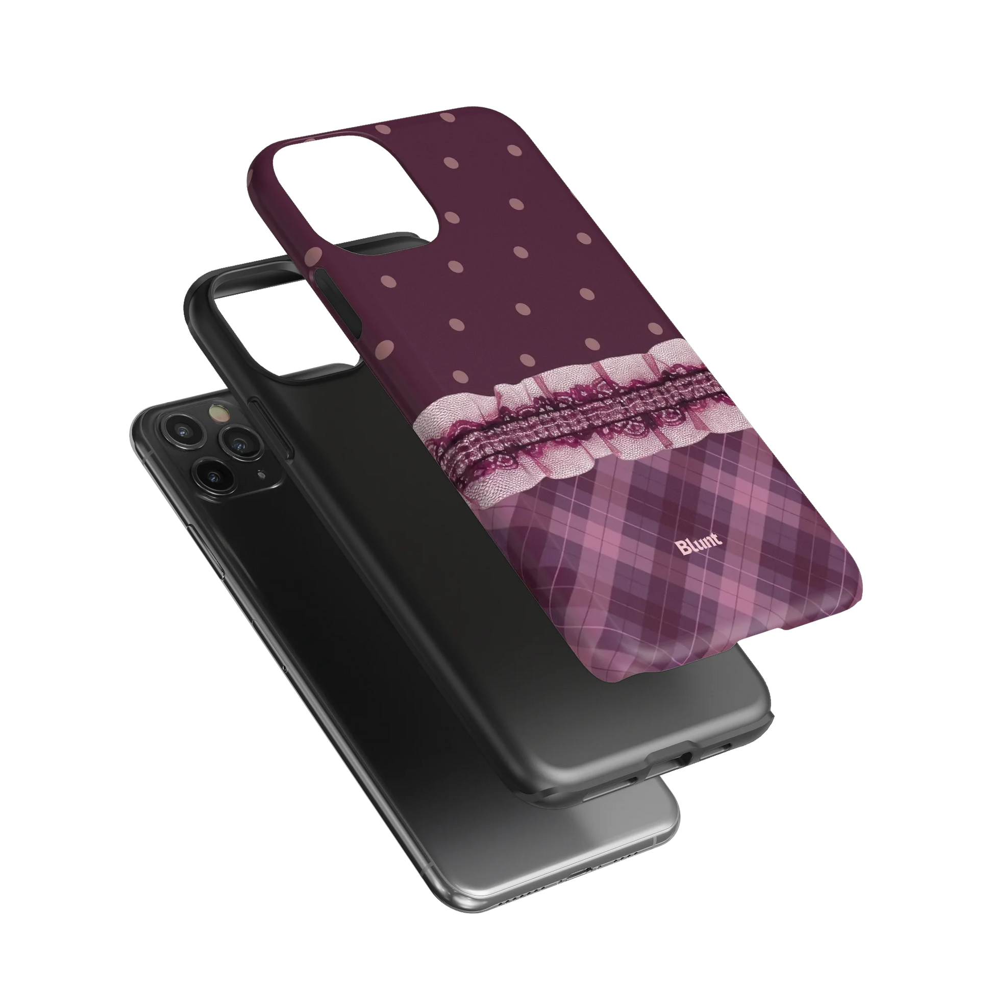 Lilac-Lattice-iphone-case-iPhone 11 Pro Max-3