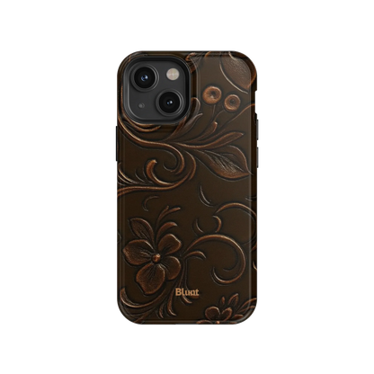 Tooled Leather iPhone Case
