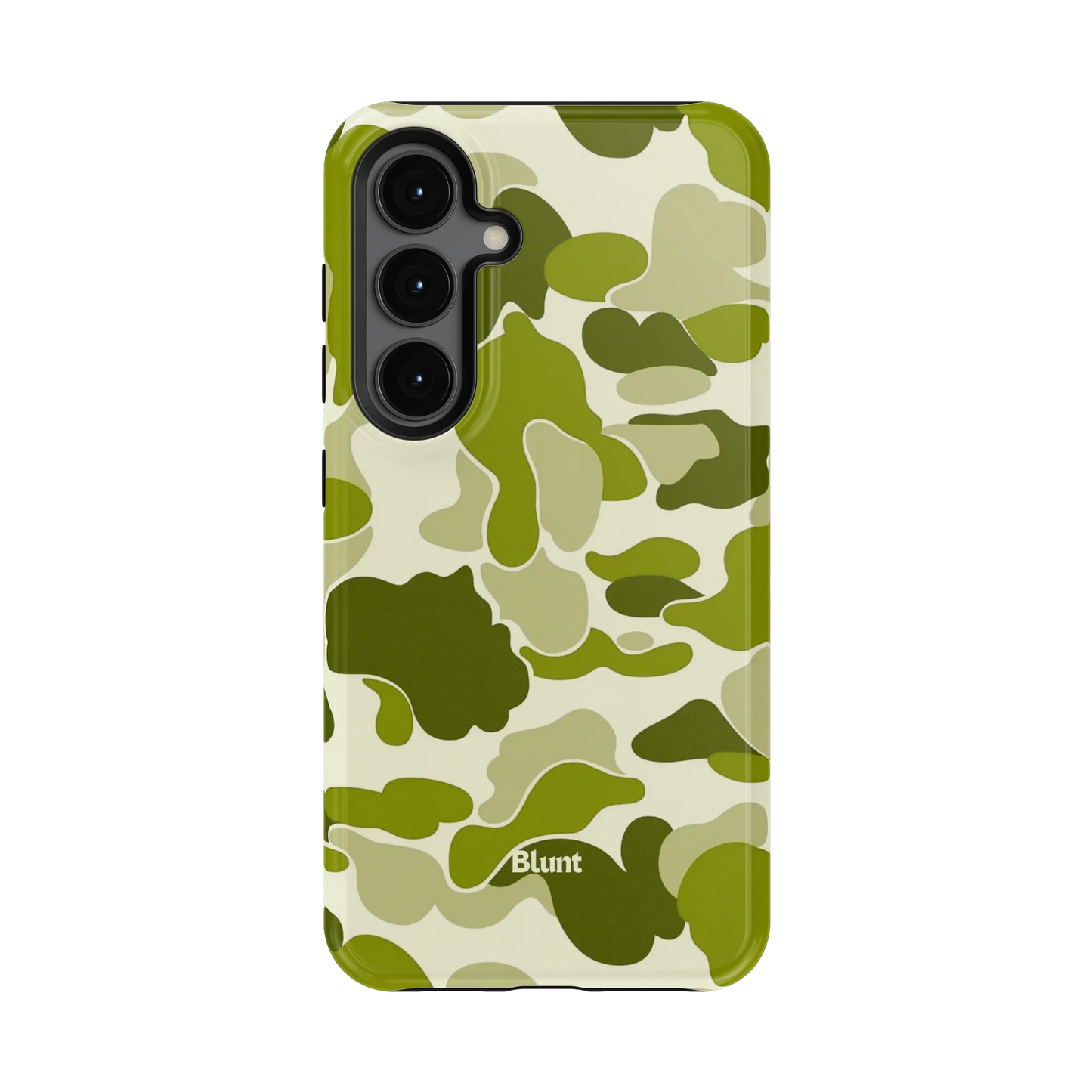Lime Camo Samsung Case