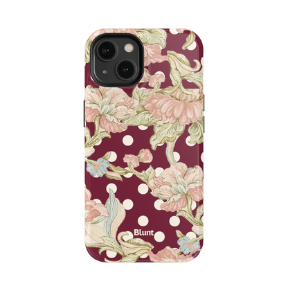 Floral Dottle iPhone Case