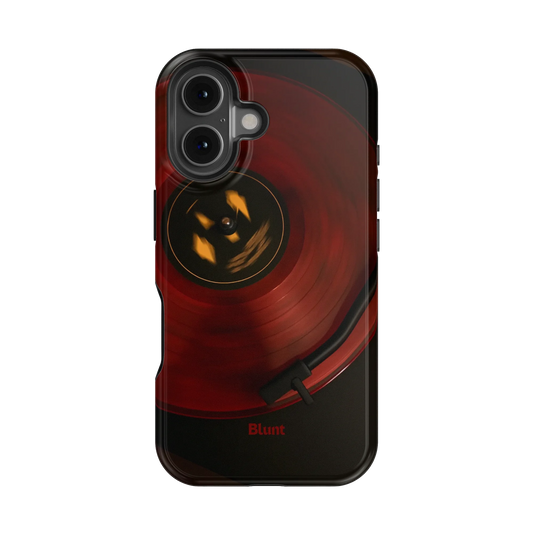 Crimson Echo iPhone Case