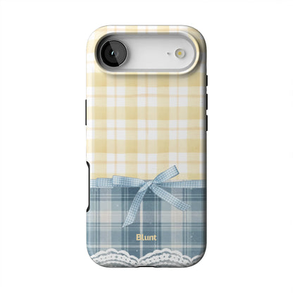 Blue-Lemonplaid-iphone-case-iPhone 17 Air-1