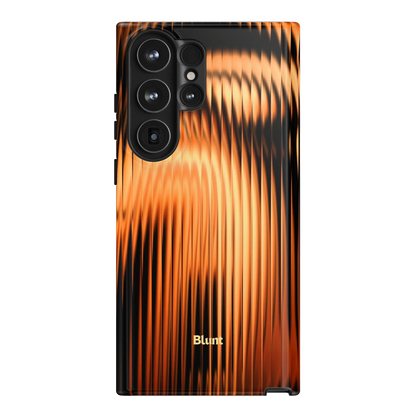 Copper Ripple Samsung Case