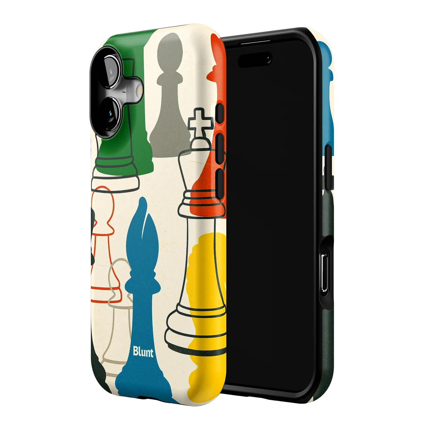 Checkmate Lines iPhone Case
