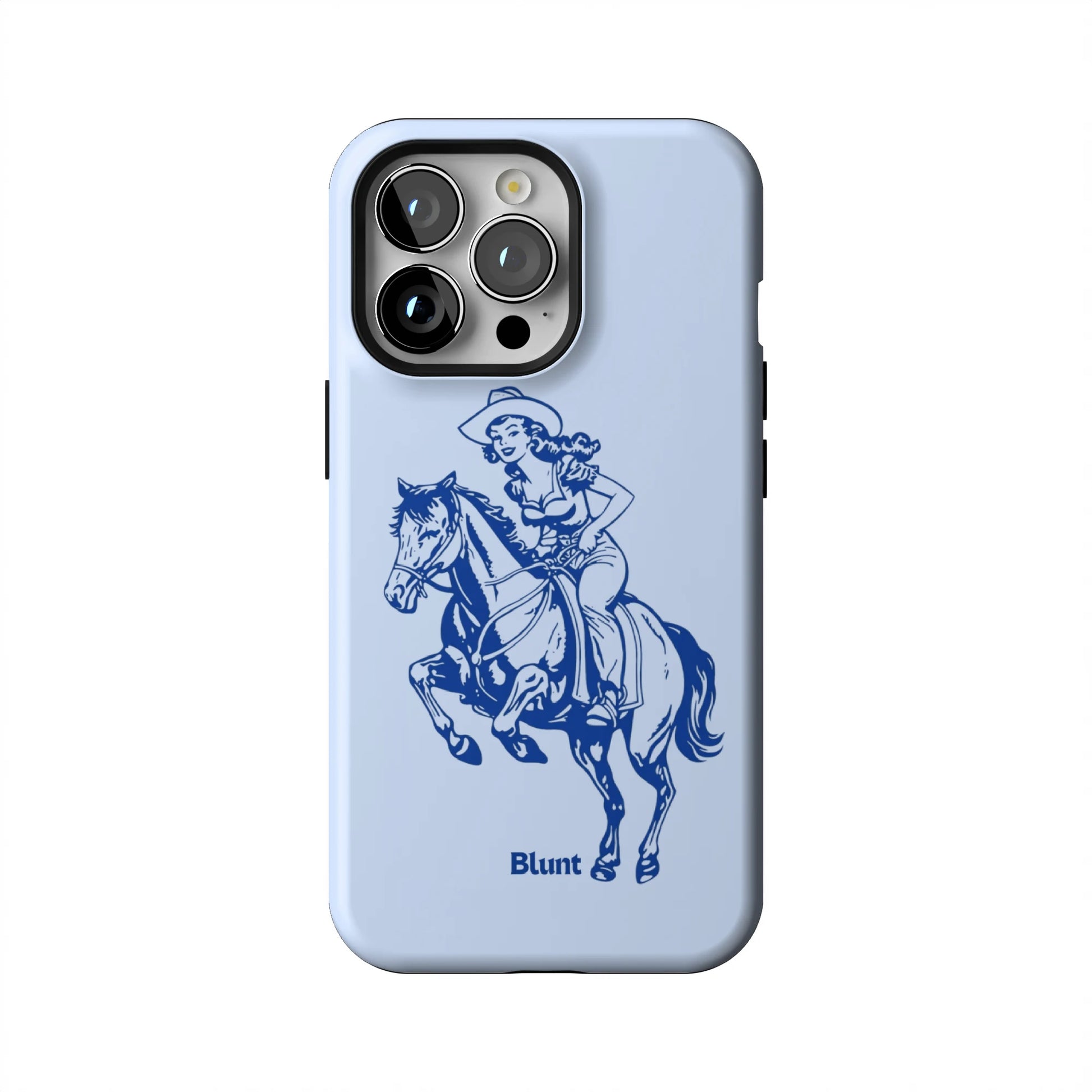 Blue-Lasso-Lady-iphone-case-iPhone 13 Pro-1