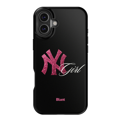 NYC girl iPhone Case