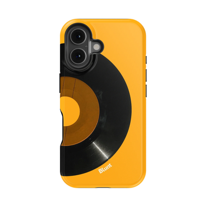 Golden Disc iPhone Case