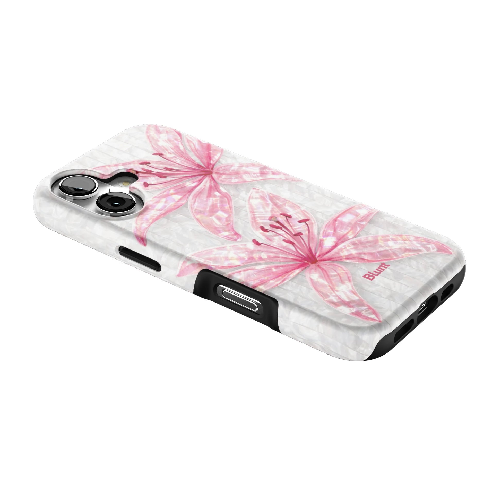 Pink-Floral-Luster-iphone-case-iPhone 17-2
