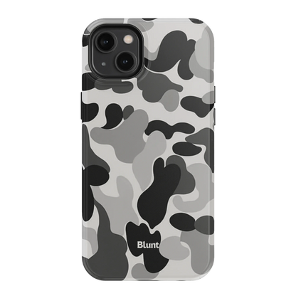 Grey Camo iPhone Case
