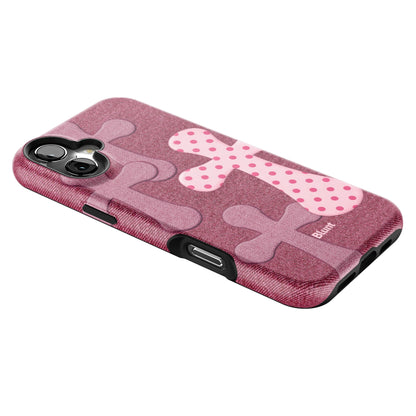 Pink-Polka-Patch-iphone-case-iPhone 16 Plus-2