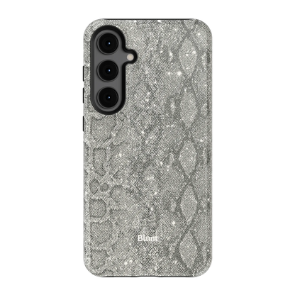 Silver Python Samsung Case