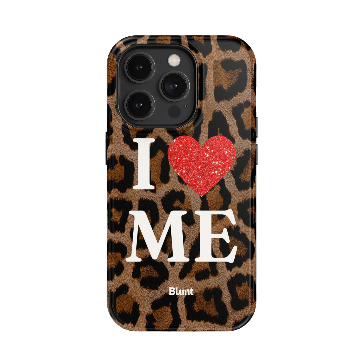 Cheetah I Love Me iPhone Case