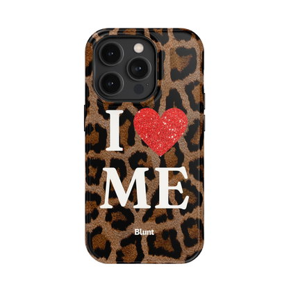 Cheetah I Love Me iPhone Case