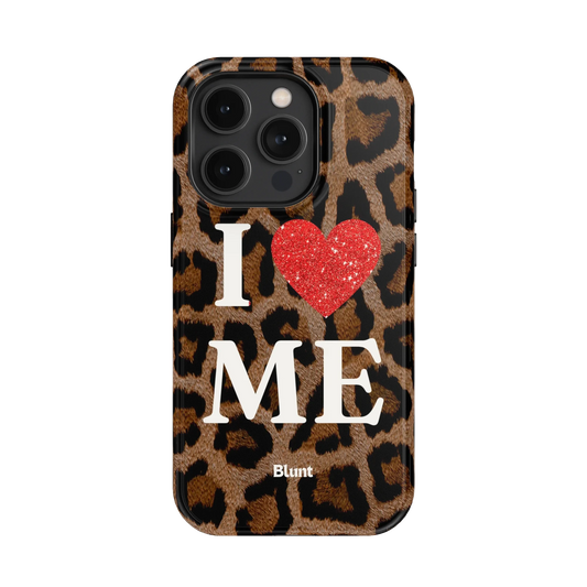 Cheetah I Love Me iPhone Case