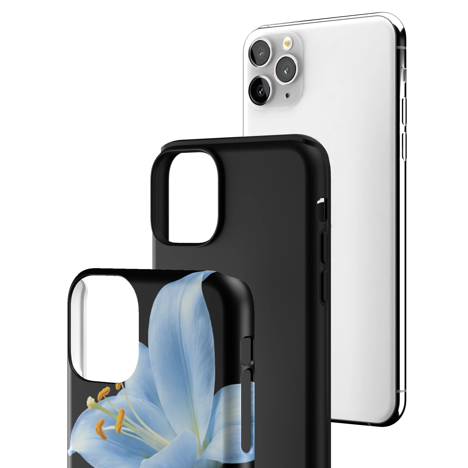 Eclipse Orchid in Blue iPhone Case gallery - Iphone_11_Pro_Max_3