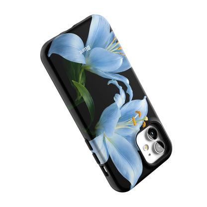 Eclipse Orchid in Blue iPhone Case gallery - Iphone_12_Iphone_5
