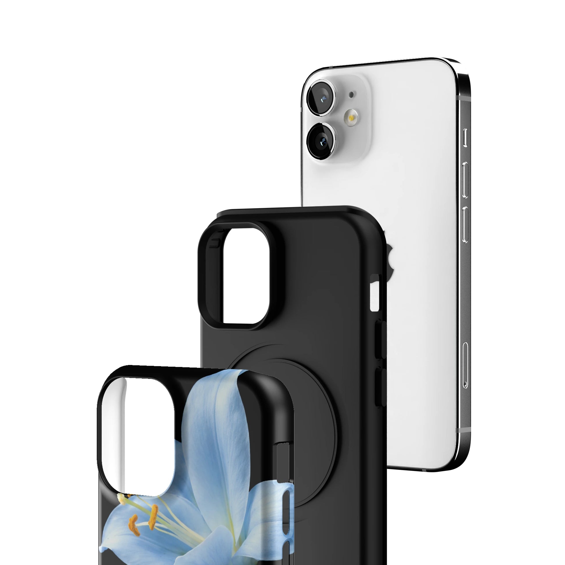 Eclipse Orchid in Blue iPhone Case gallery - Iphone_12_Mini_Air_Plus_3