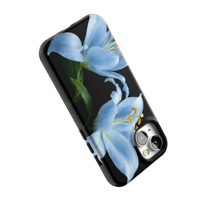 Eclipse Orchid in Blue iPhone Case gallery - Iphone_13_Iphone_5