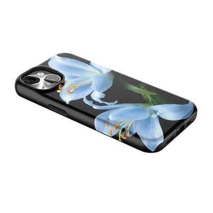 Eclipse Orchid in Blue iPhone Case gallery - Iphone_14_Iphone_2