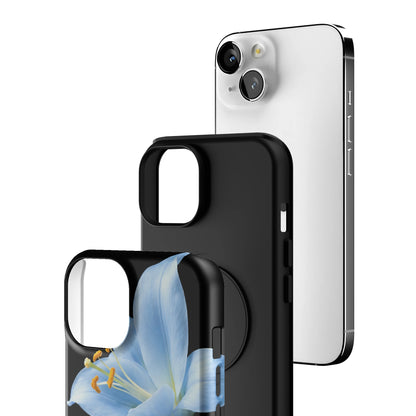 Eclipse Orchid in Blue iPhone Case gallery - Iphone_14_Iphone_3