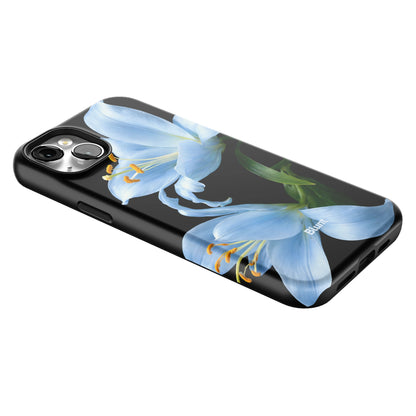 Eclipse Orchid in Blue iPhone Case gallery - Iphone_14_Mini_Air_Plus_2