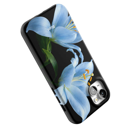 Eclipse Orchid in Blue iPhone Case gallery - Iphone_14_Mini_Air_Plus_5