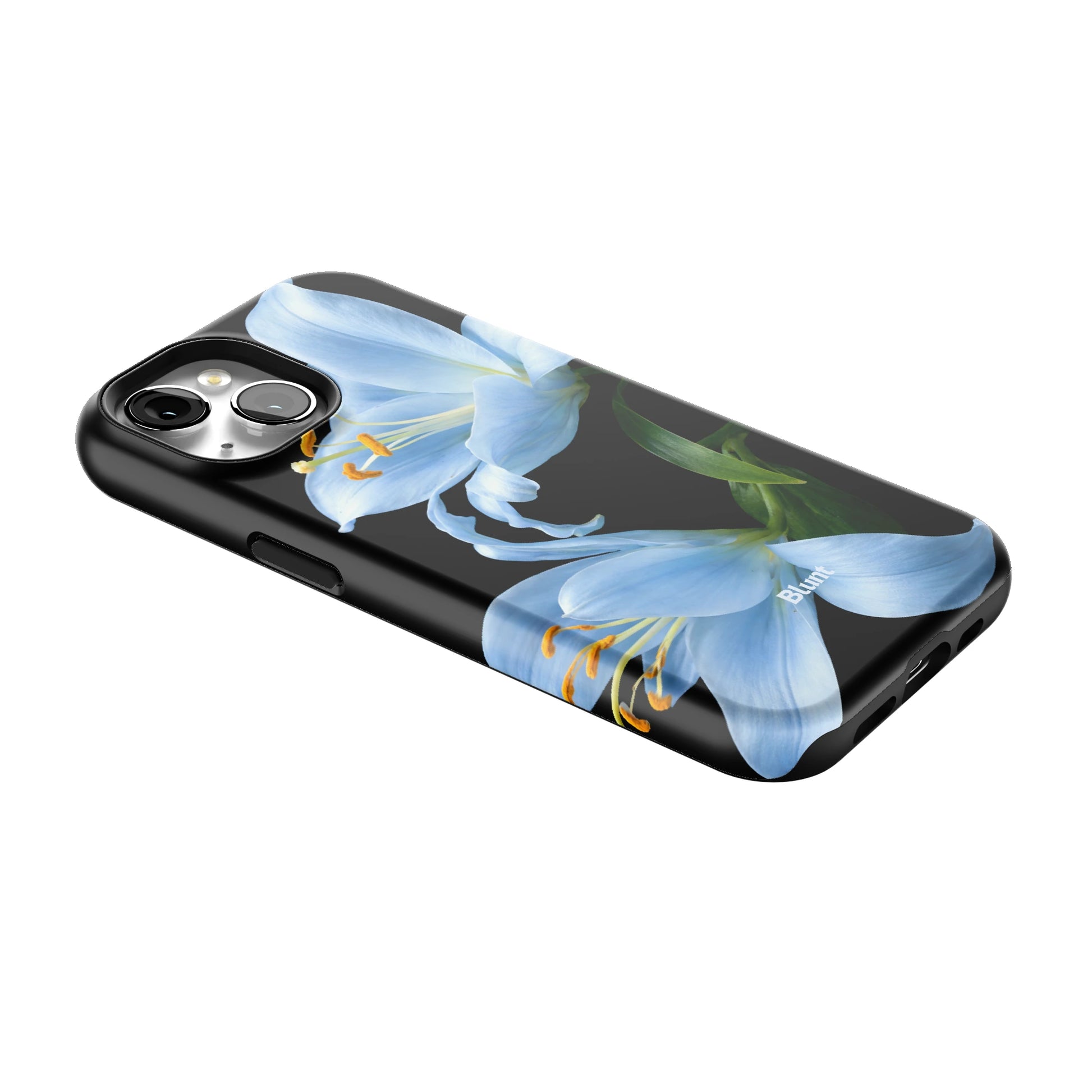 Eclipse Orchid in Blue iPhone Case gallery - Iphone_15_Iphone_2