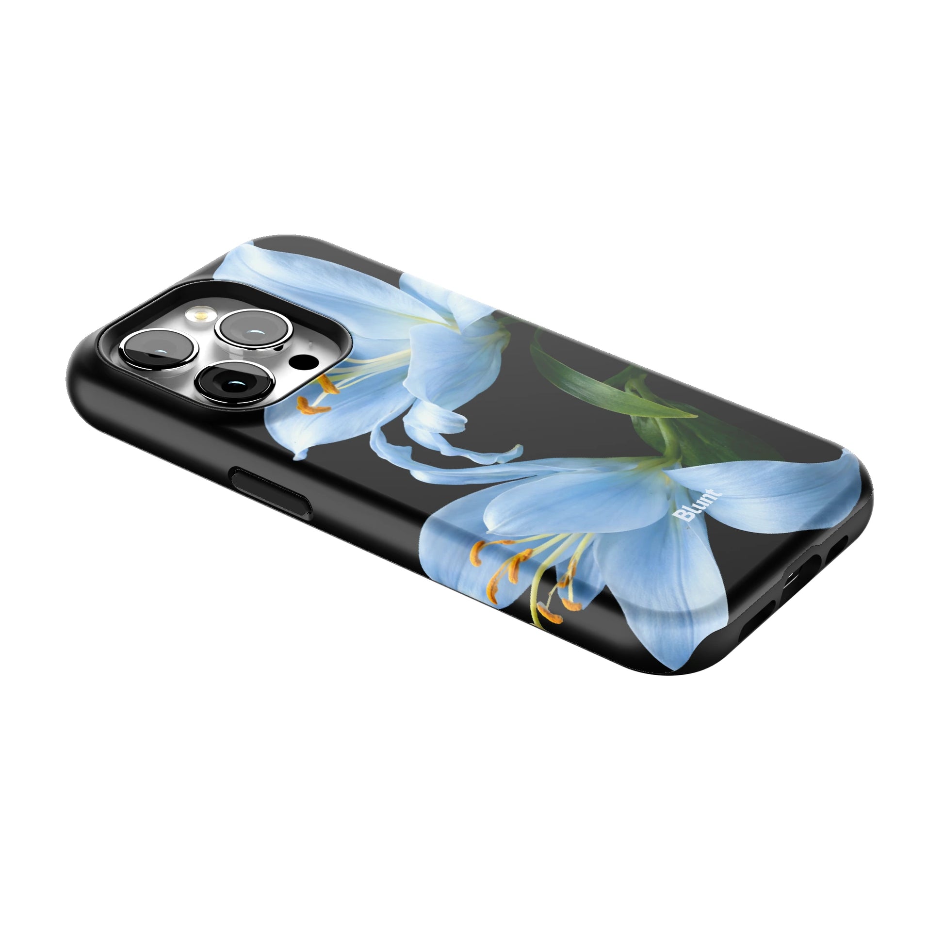 Eclipse Orchid in Blue iPhone Case gallery - Iphone_15_Pro_2