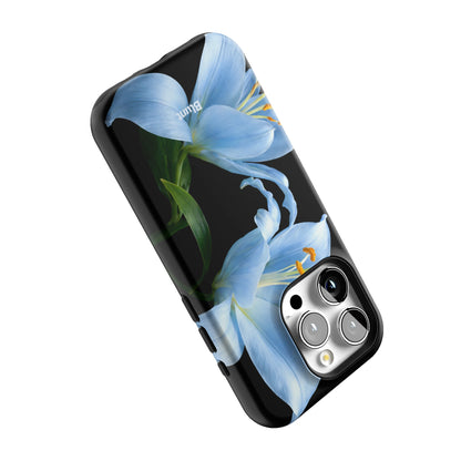 Eclipse Orchid in Blue iPhone Case gallery - Iphone_15_Pro_5