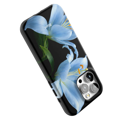 Eclipse Orchid in Blue iPhone Case gallery - Iphone_15_Pro_Max_5